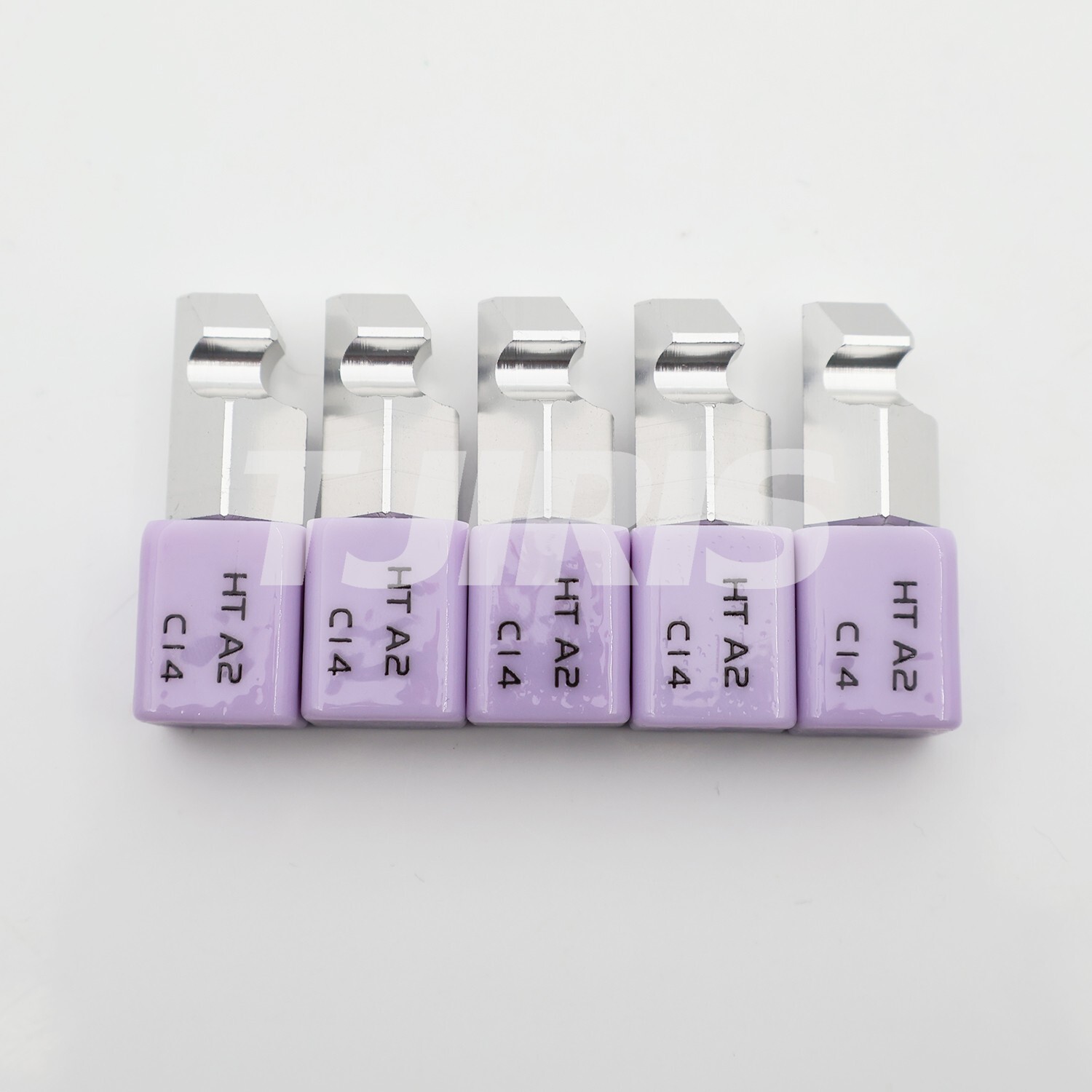 5pcs Dental Lithium Disilicate Glass Ceramic Block C14 e.max for PlanMill
