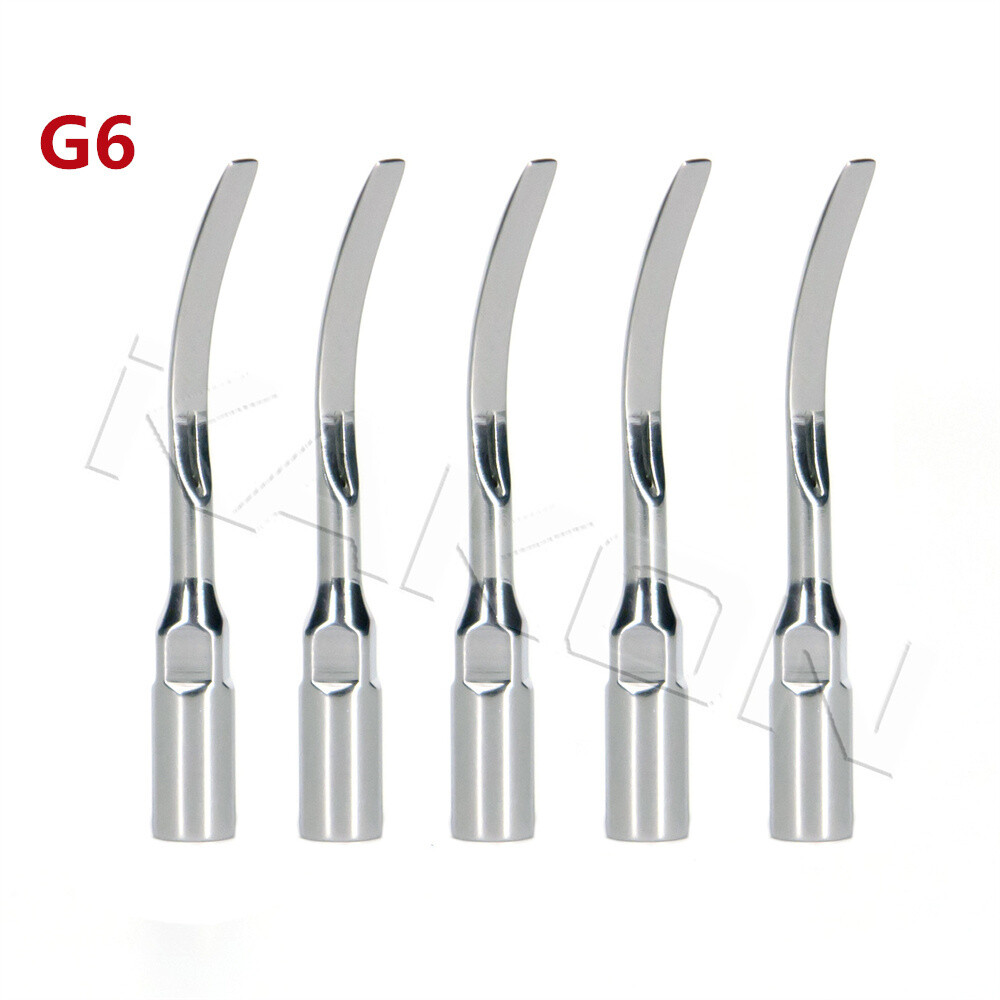 5Pcs/pack Dental WOODPECKER/EMS Ultrasonic Scaler Scaling Perio Endodontics Tips