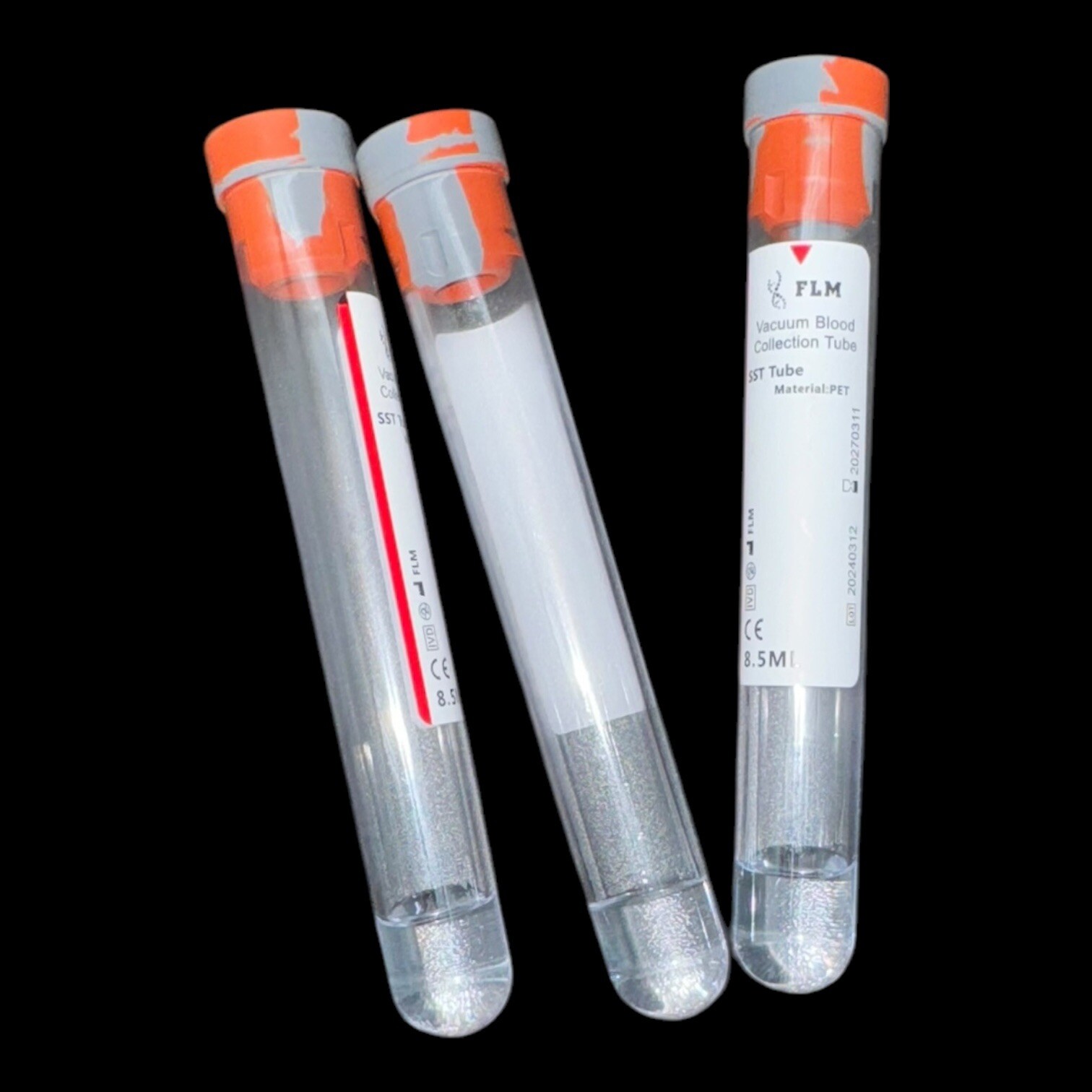 8.5ml Tiger Vacuum Blood Collection Tubes, SST Tube, 100/pack