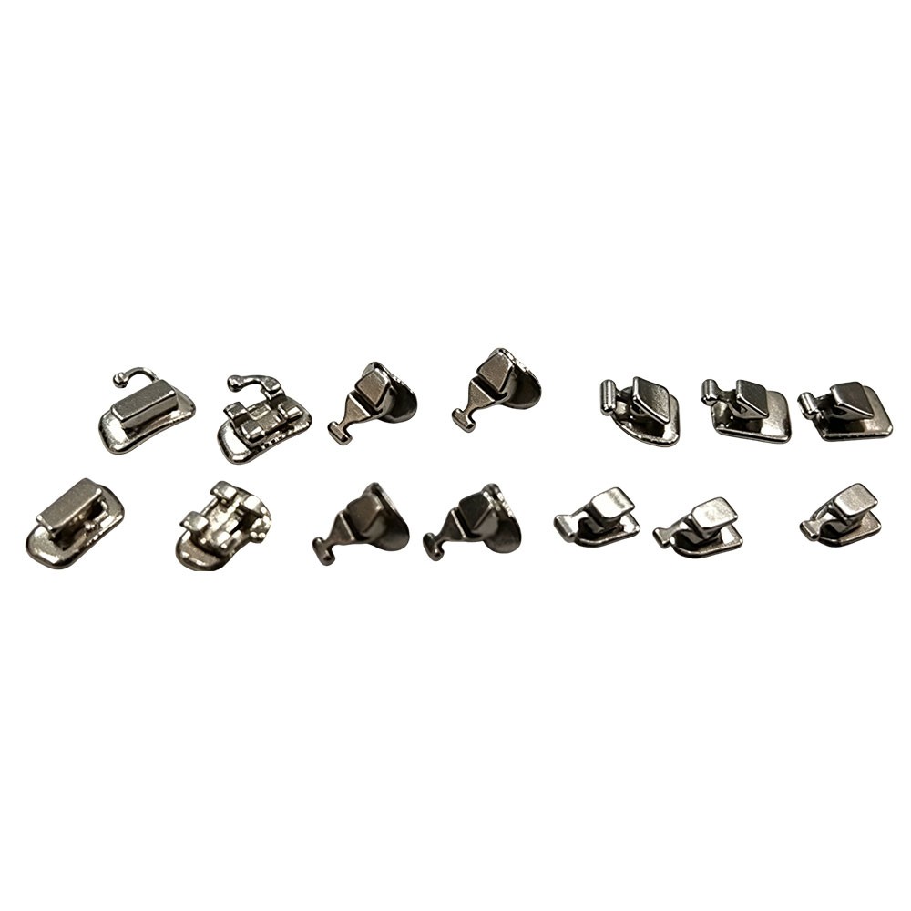 28pcs Lingual Brcakets 018 Slot Silver Series / Golden Series / STB Mini Series