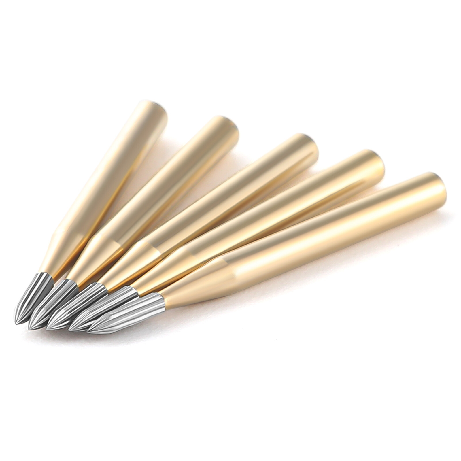 JMU Finishing Dental Carbide Burs 12 Blades FG 7901 7902 7903