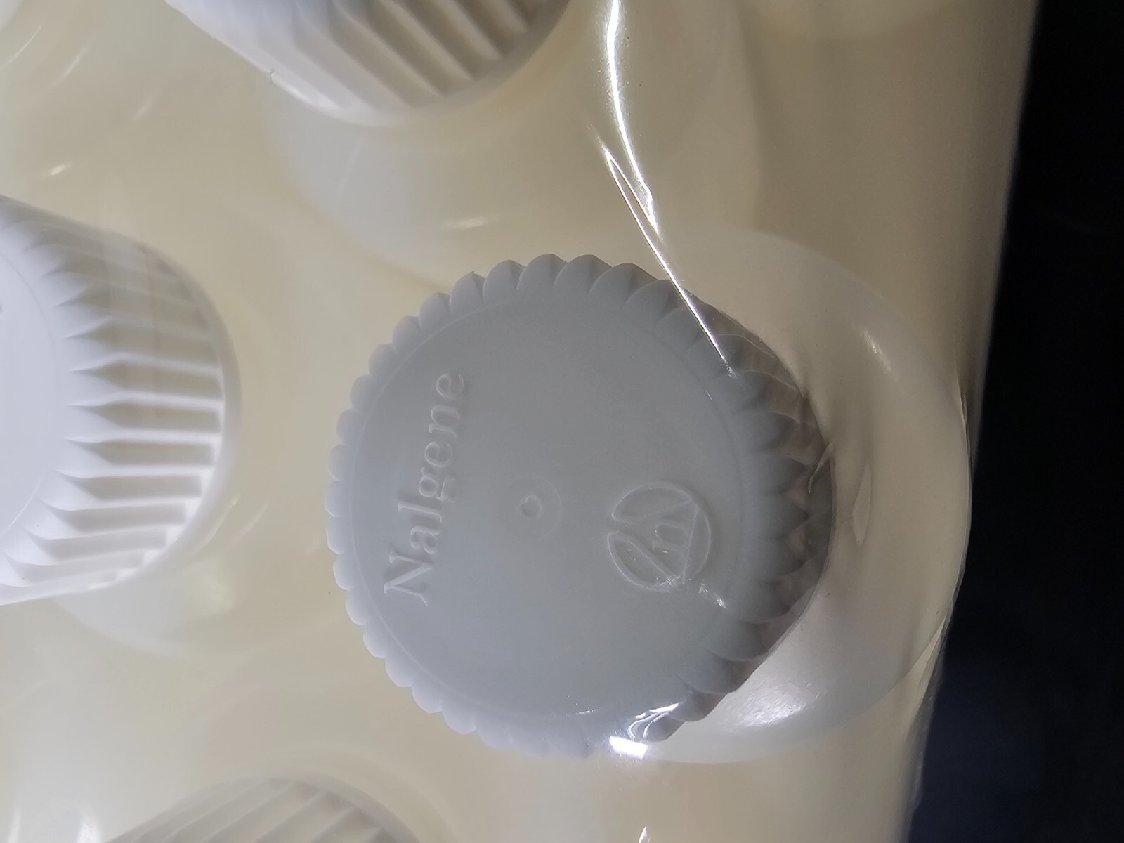 (45) NALGENE™ 2oz 60mL NARROW-MOUTH STERILE HDPE PACKAGING BOTTLES 342089-0002
