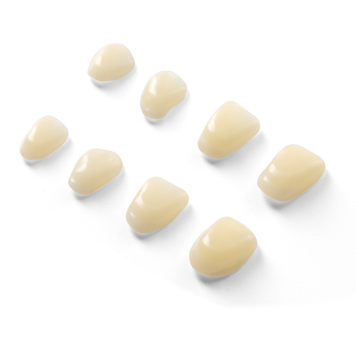 Dental Teeth Veneers Whitening Resin Anterior Upper Temporary Crowns A2 Nature