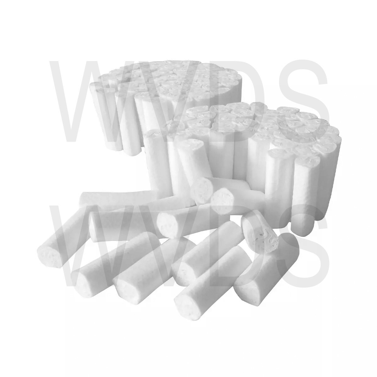 2000 Dental Cotton Rolls Premium Quality Size #2 Medium Nonsterile, 3/8″