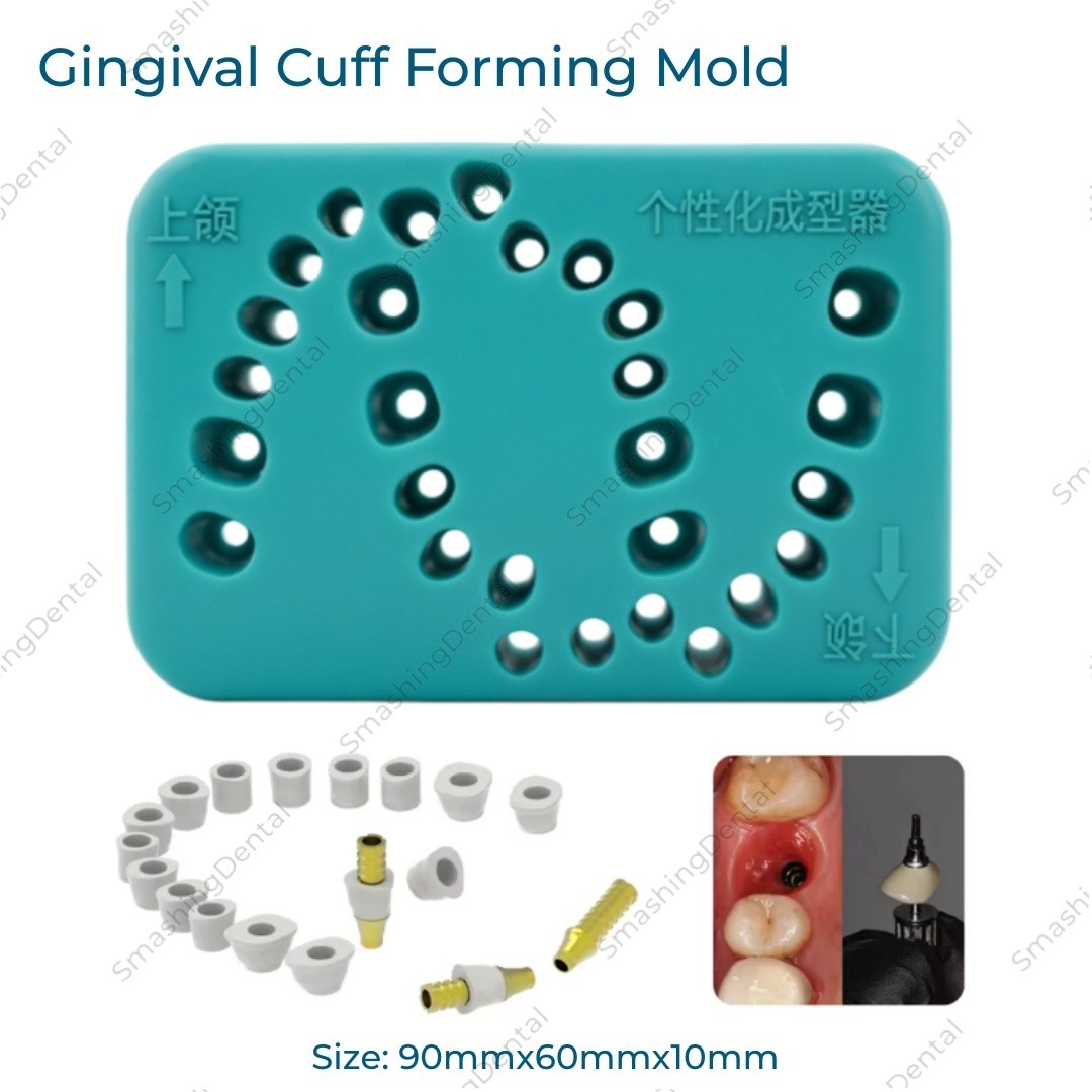 Dental Personalized Gingival Cuff Forming Mold Silicone Cuff Formation Tool