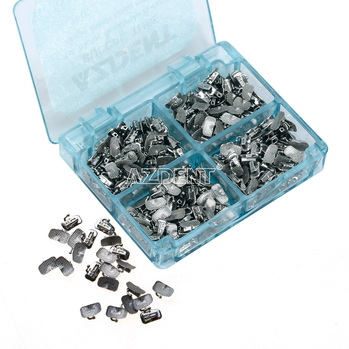 Dental Orthodontic Non-Convertible Bonding 1st 2nd Buccal Tubes Roth .018/.022