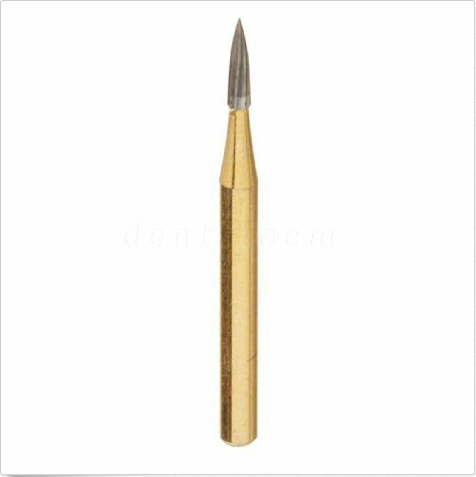 Dental Trimming/Finishing Gold FG Burs Tungsten Carbide High Speed SANDENT