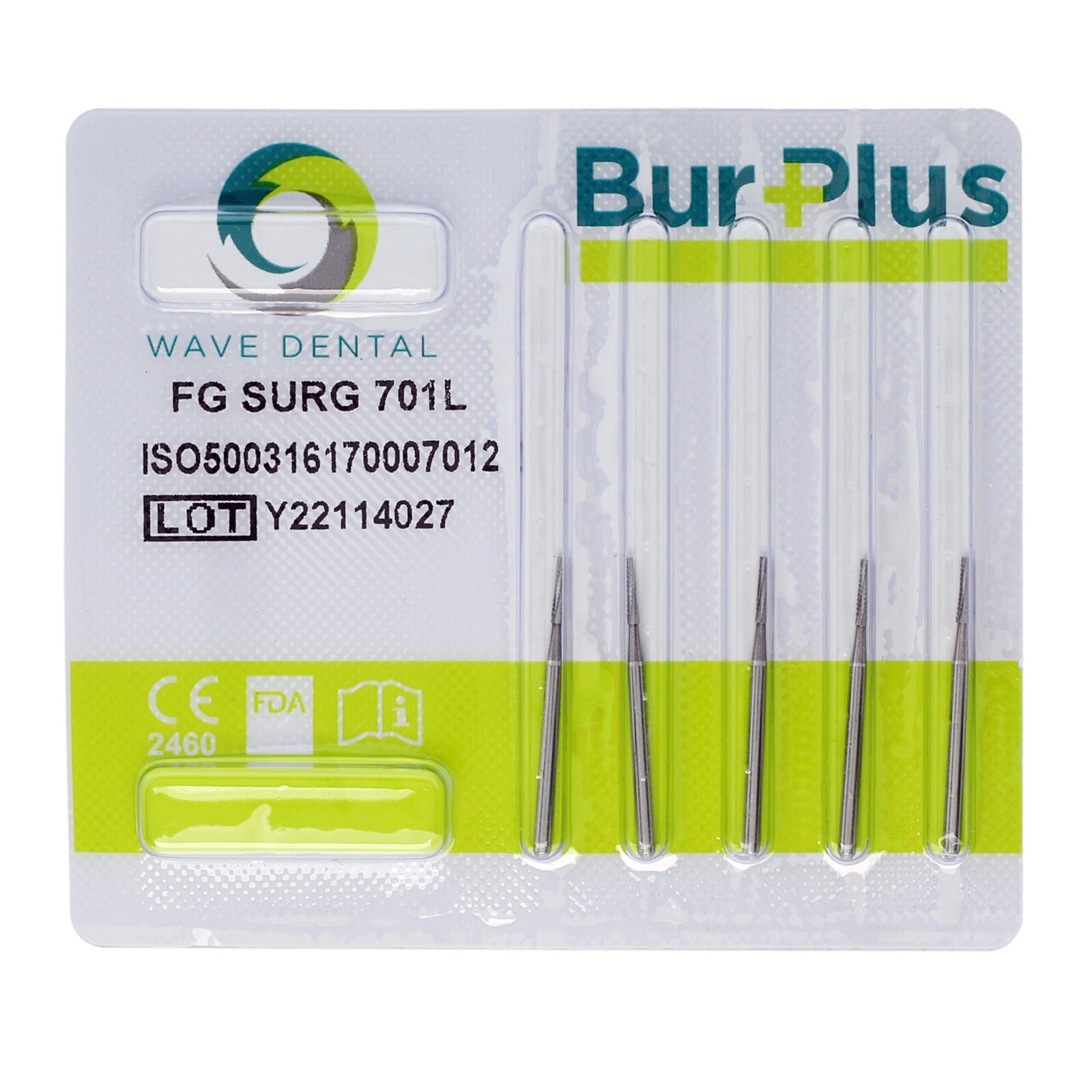Wave Dental Surgical Burs 702 701 703 High Speed Long Shank Carbide bur FG SURG