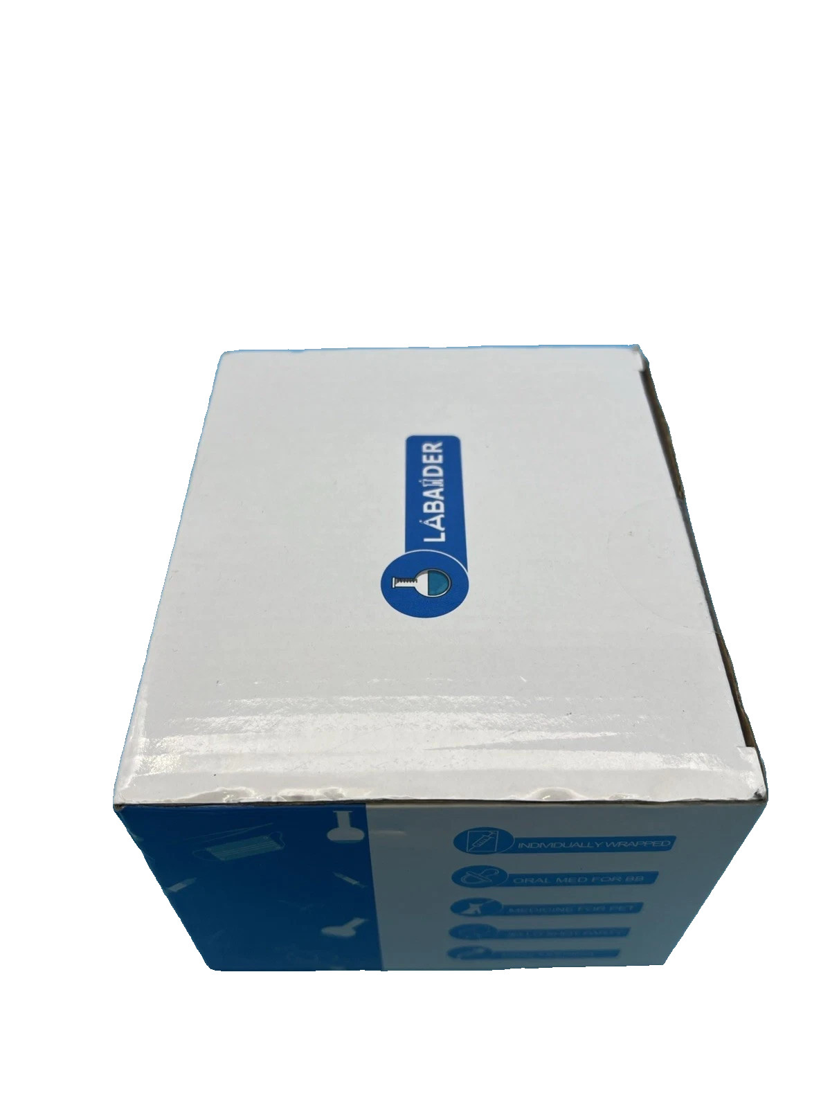 Labaider 30 Count Disposable Syringes 10mL Sterile EO With Tip Cover New