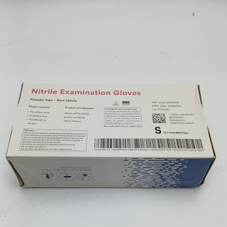 GENERIC NITRILE EXAMINATION GLOVES – SMALL – 100 GLOVES BY WEIGHT – BLUE
