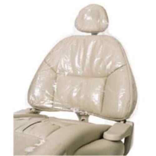 Safe-Dent 27.50″ x 24″ Half Chair Sleeves, Clear Plastic, 900/Case. Easy