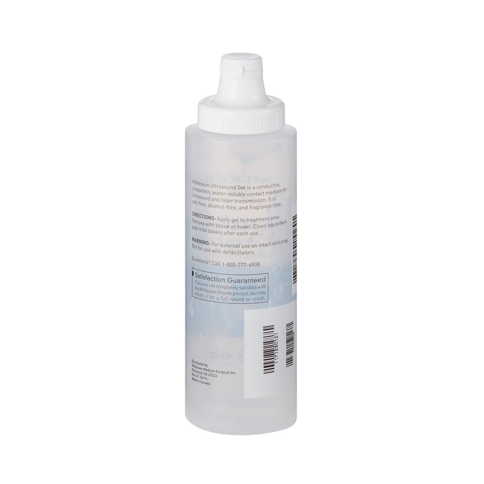 McKesson Ultrasound Gel Clear 8.5 oz. Bottle 4963 (12 per Case)