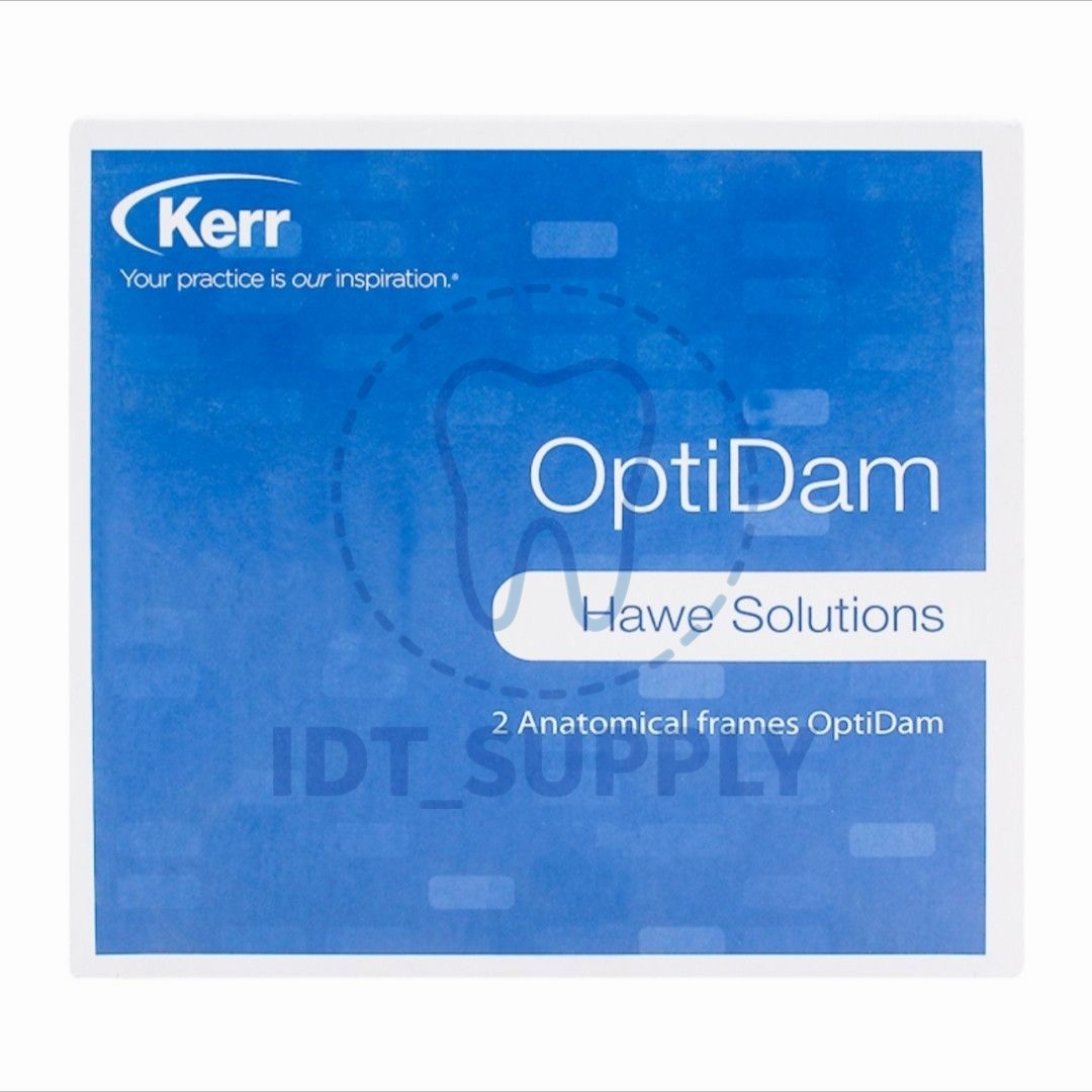 Kerr OptiDam Rubber Dam Frame 2 Pcs 5202 Dental Isolation Facebow