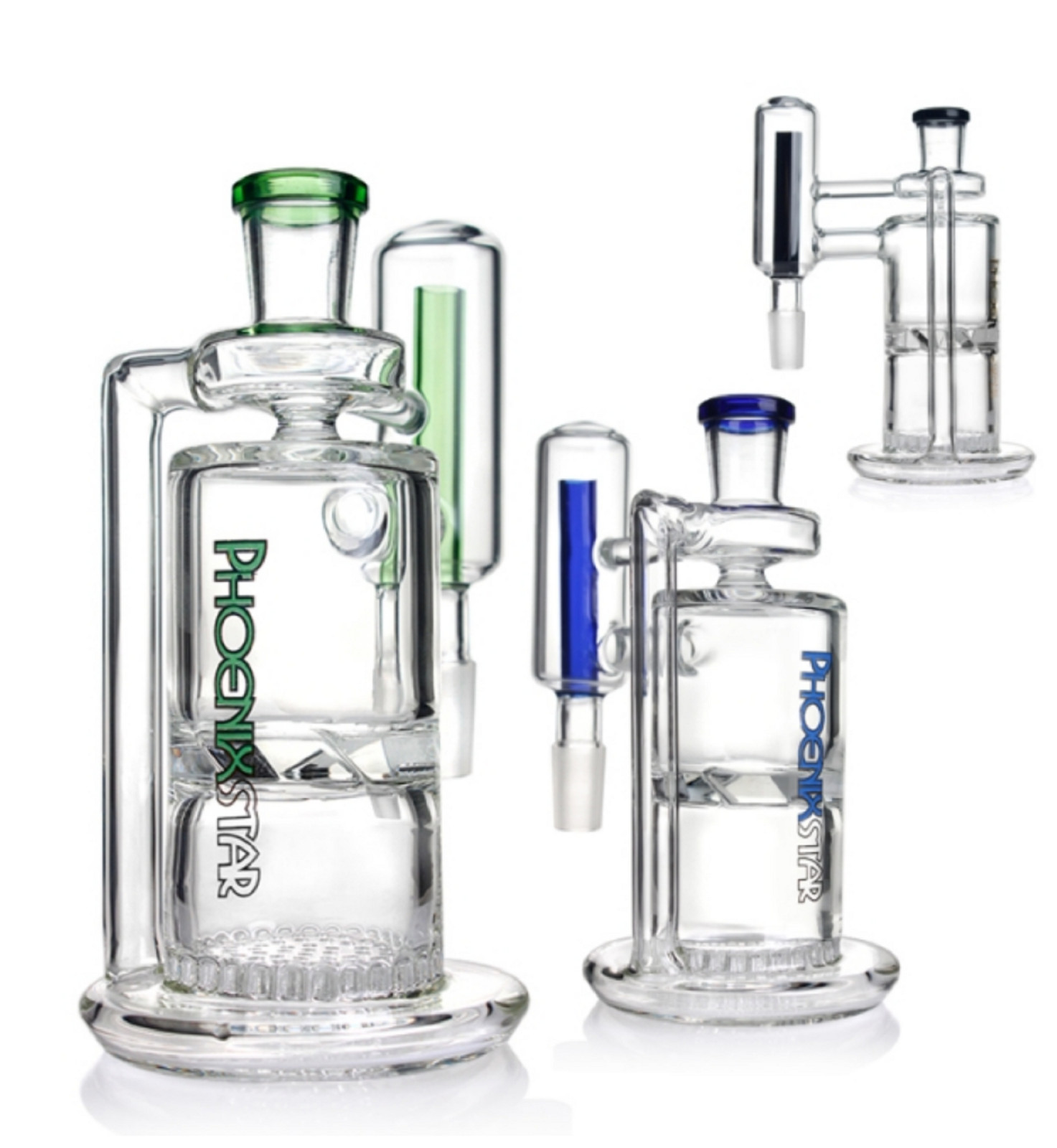 Ash Catcher 90° Phoenix 18 mm Tobacco Water Pipe Glass EXTRA THICK Phoenix 2024