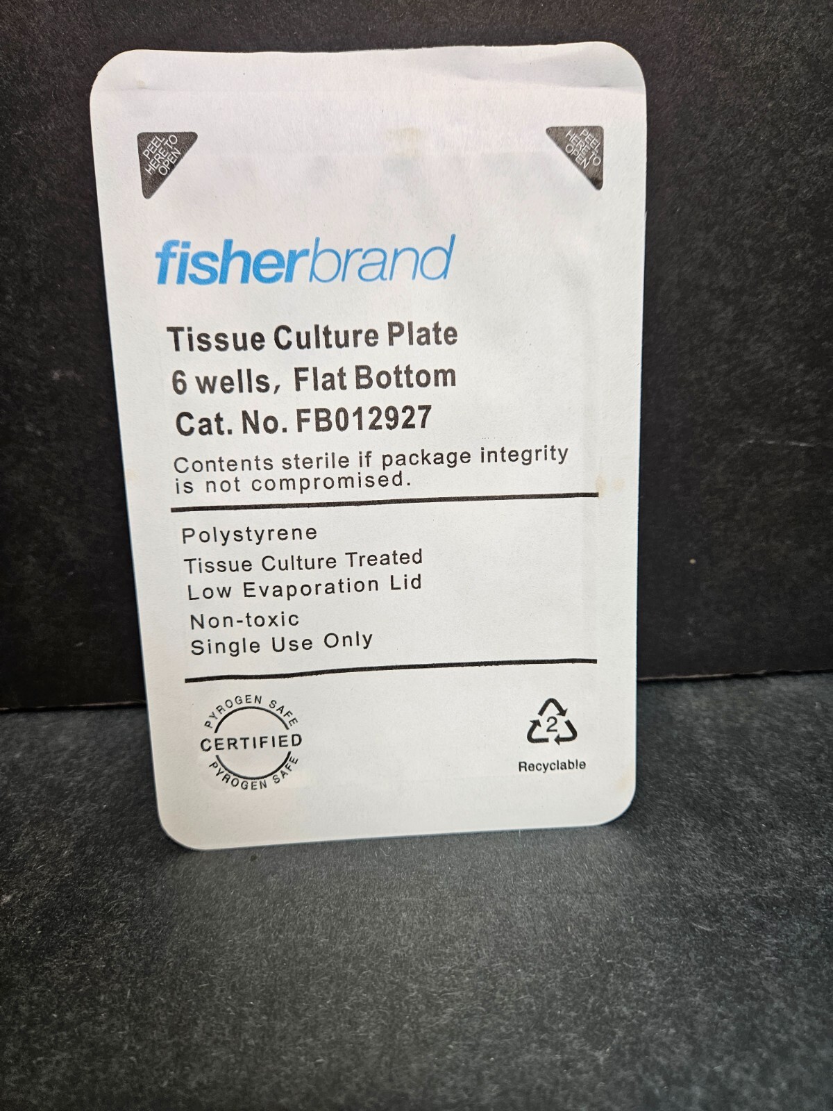 Fisherbrand Microplate 6 Well Flat Bottom 100 Plates