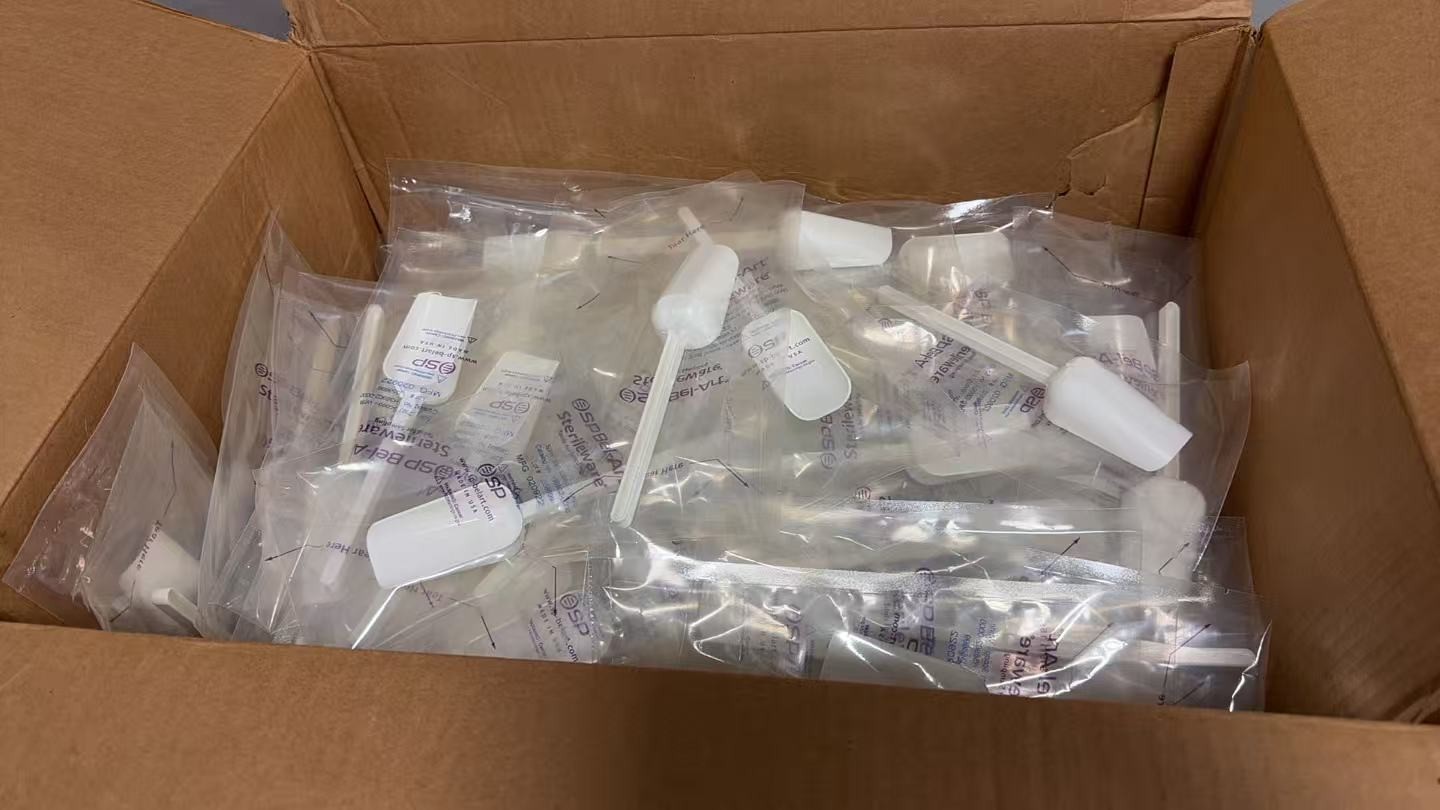 SP Bel-Art Sterile Sampling Scoops 60ML / 2 OZ Individually Wrapped Box of 100