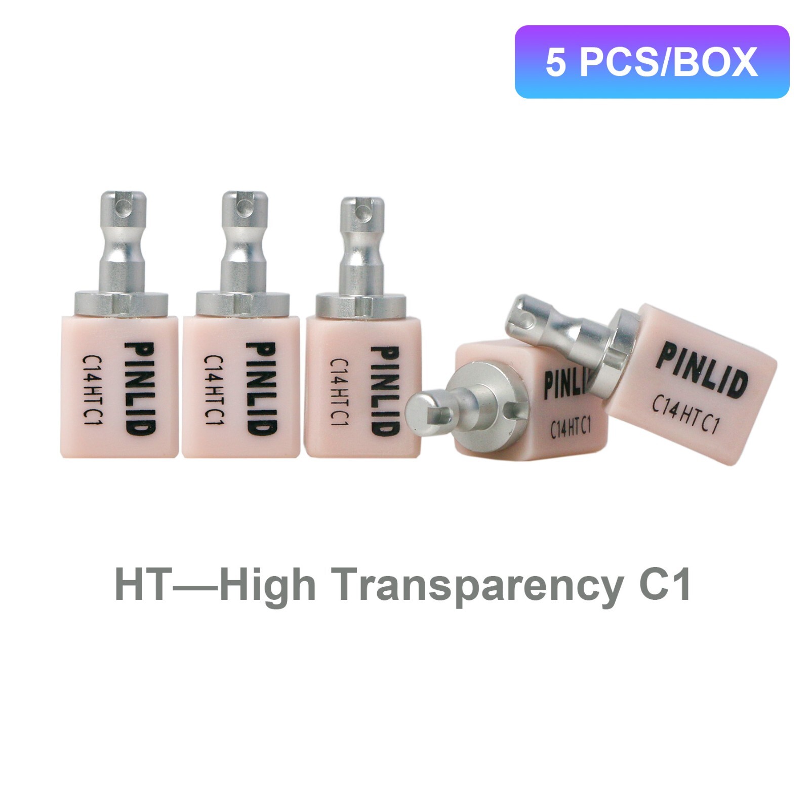 US C14 Glass Ceramic Lithium Disilicate Blocks HT/LT A1-C2 for CEREC Emax 637MPa