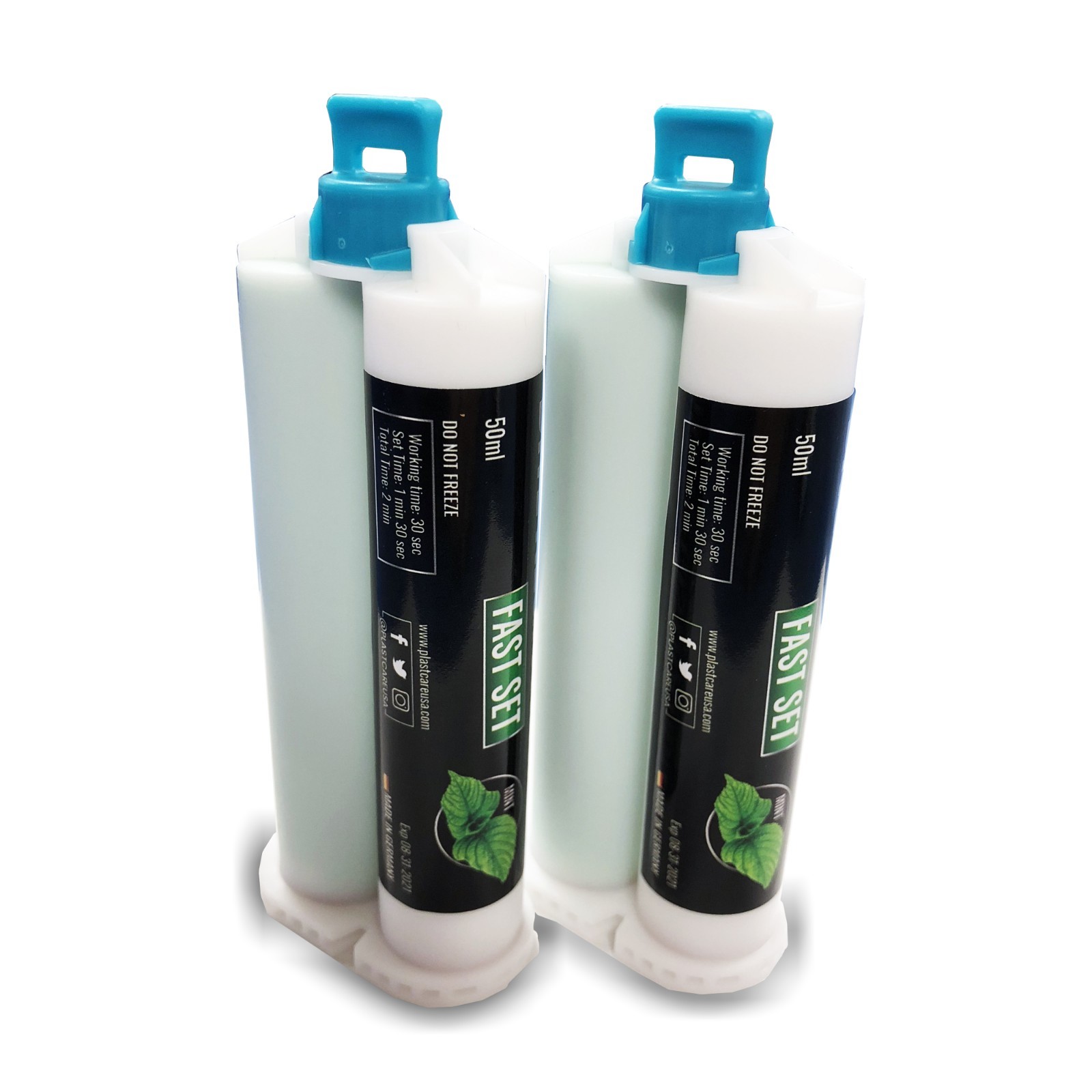 3 x Dental Bite Registration Material Fast Set 50ml Cartridges (Made in Germany)