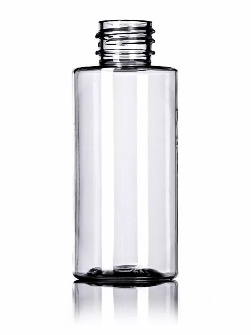 2 oz (60 ml) Clear PET Plastic Bottles-No Caps- Case of 960