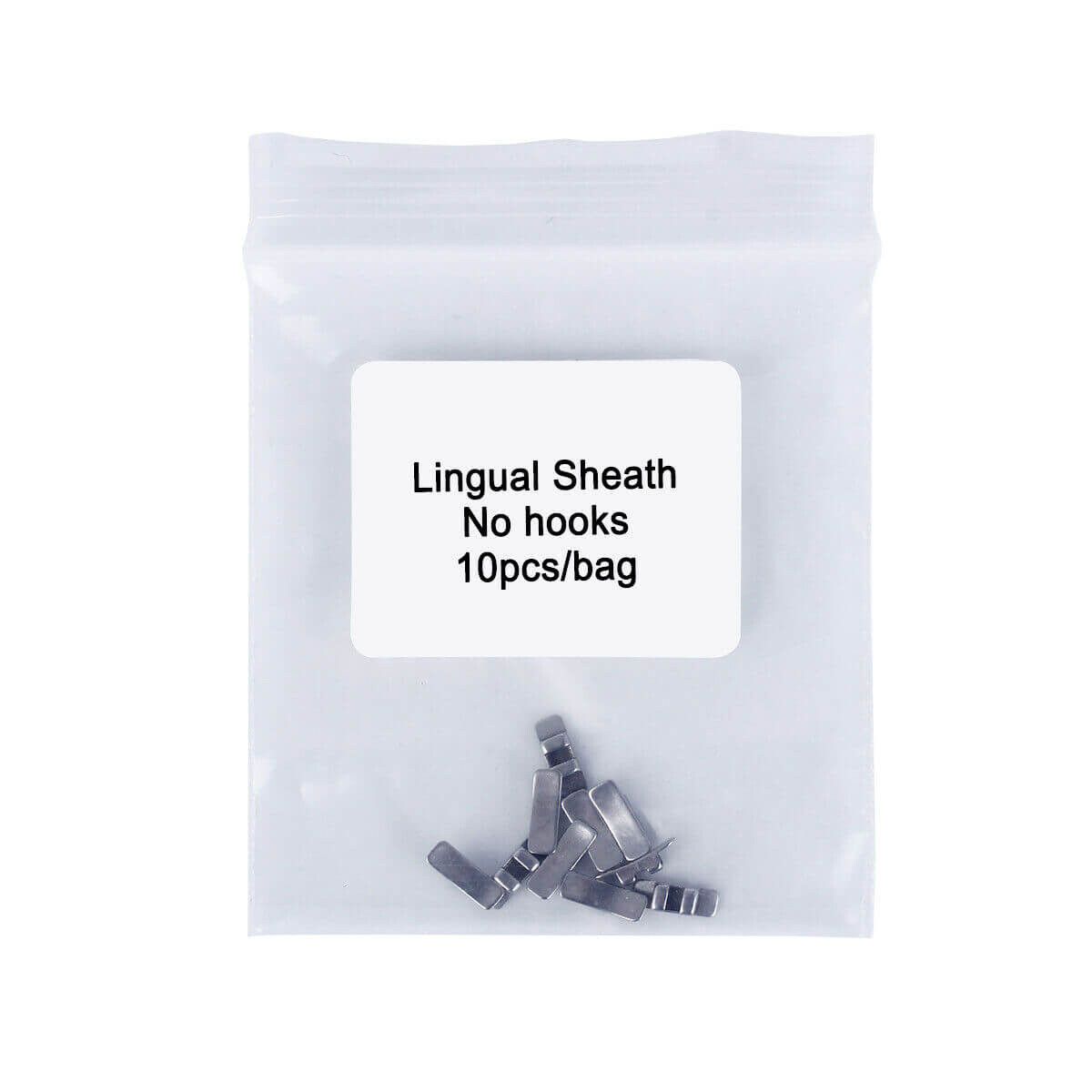100 pcs Dental teeth Orthodontic Lingual Sheath No Hook 10pcs/pack – bomaoer