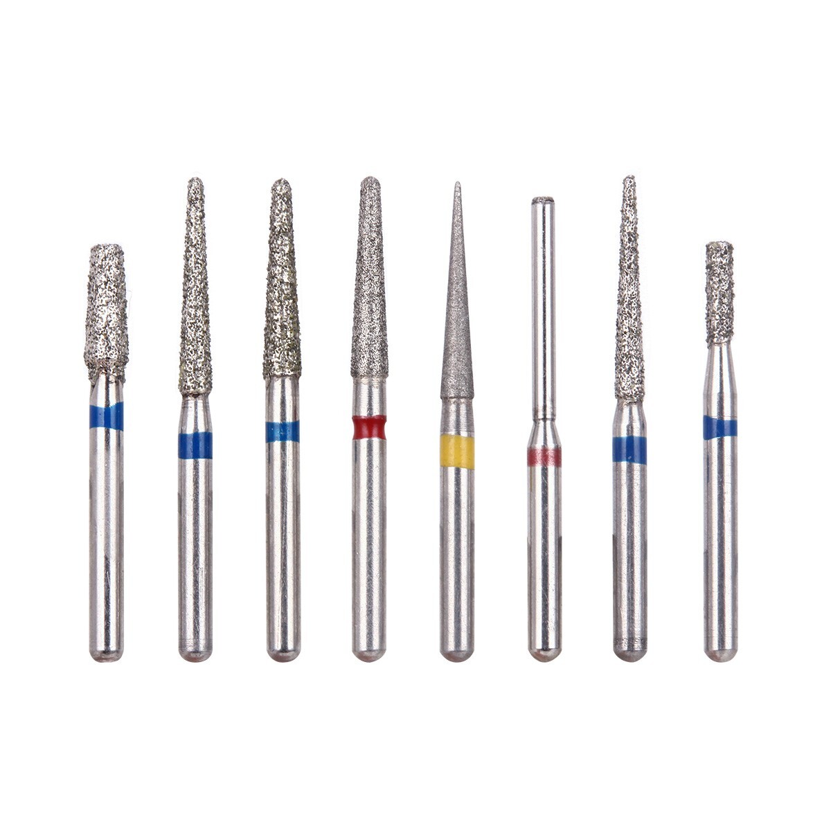 AZDENT Dental High Speed Diamond Burs Crown Preparation Molar Teeth Kit FG-113
