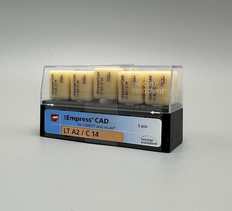 5pcs/box Empress CAD Restorative Ceramic Blocks Dental Lab Restorations Material