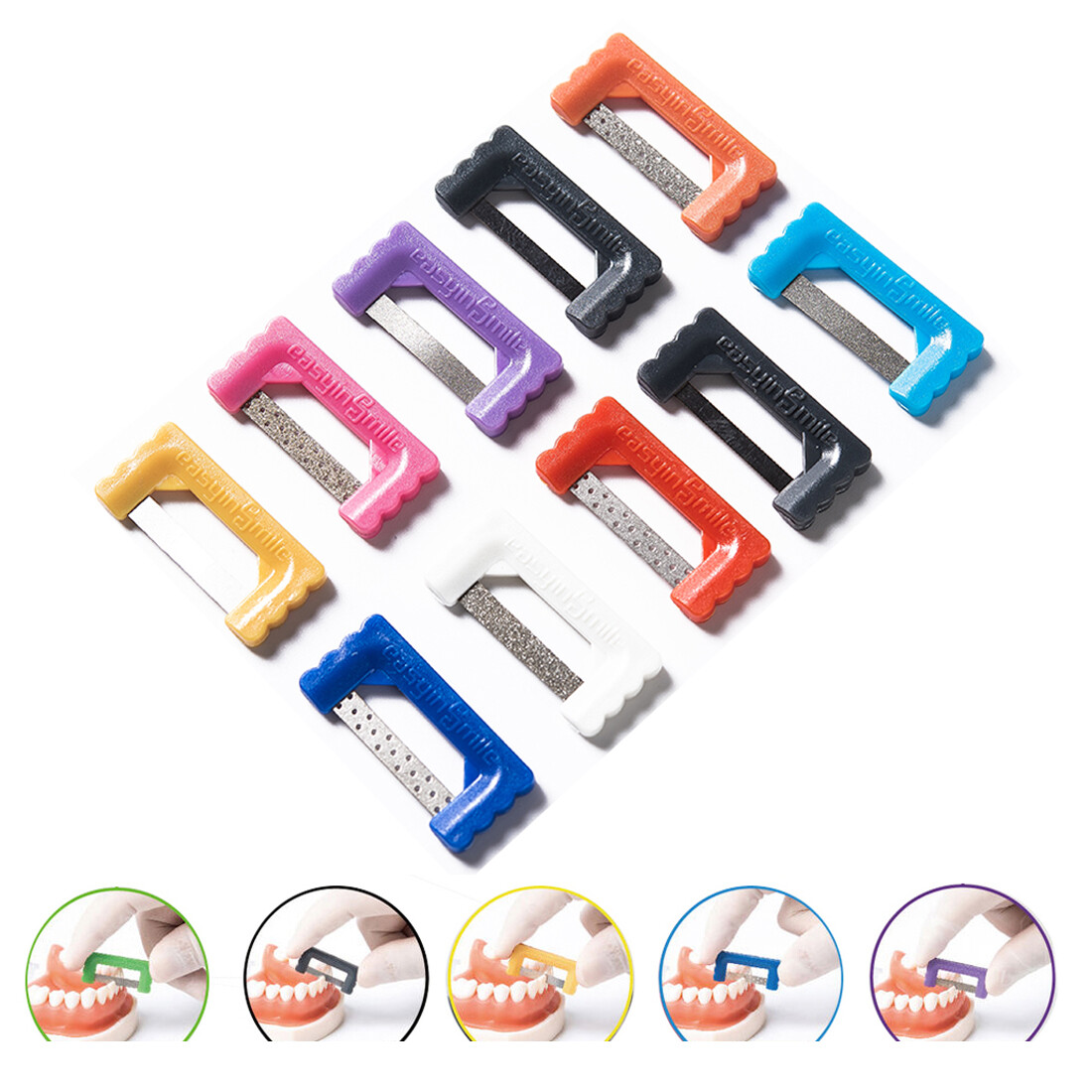 Dental Orthodontic IPR Reduction Strip Polishing saw Interproximal Enamel Strips