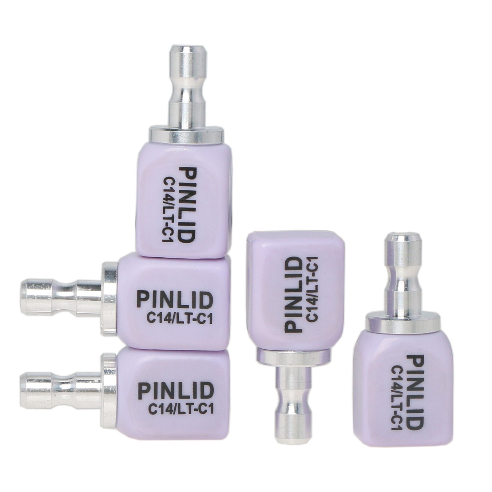 US 5Pcs LT C14 Dental Glass Ceramic Lithium Dislicate Blocks Cerec Emax CAD CAM