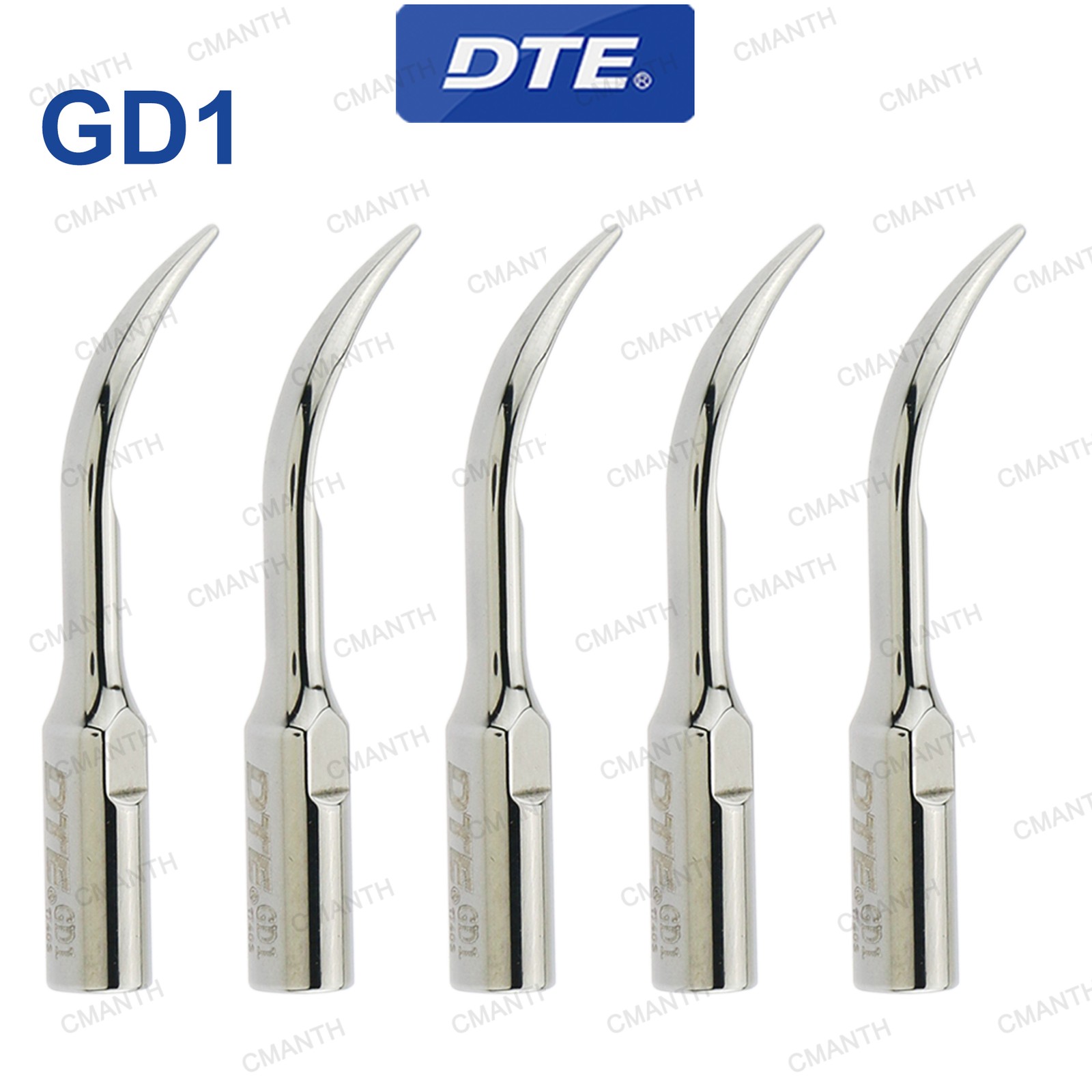 Woodpecker DTE Dental Ultrasonic Piezo Scaler Tips G1 GD1 Fit EMS NSK SATELEC