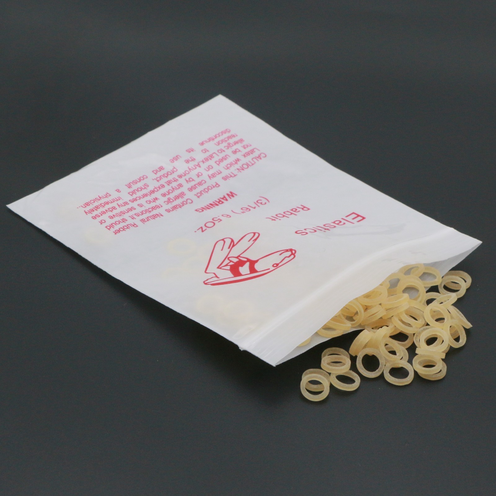 US Dental Ortho Elastics Latex Braces Orthodontic Rubber Bands 3.5,5.0,6.5 OZ