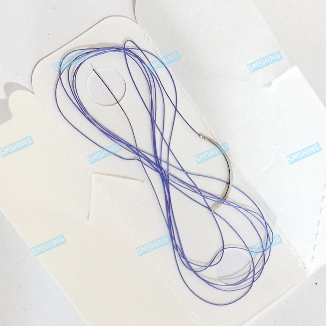 Absorbable Dental Oral Surgical Sutures CHROMIC GUT 3-0 PGA 4/0 Natural Needled