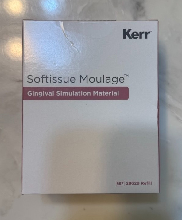 Kerr Softissue Moulage™ Gingival Simulation Material 2/PK REFILL #28629