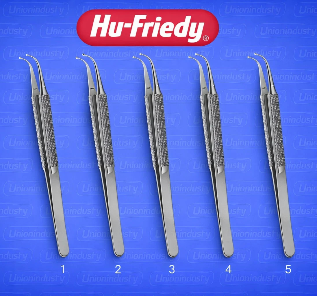Hu-Friedy SPM20 Microsurgical Corn Suture Pliers lof of 5 Pcs