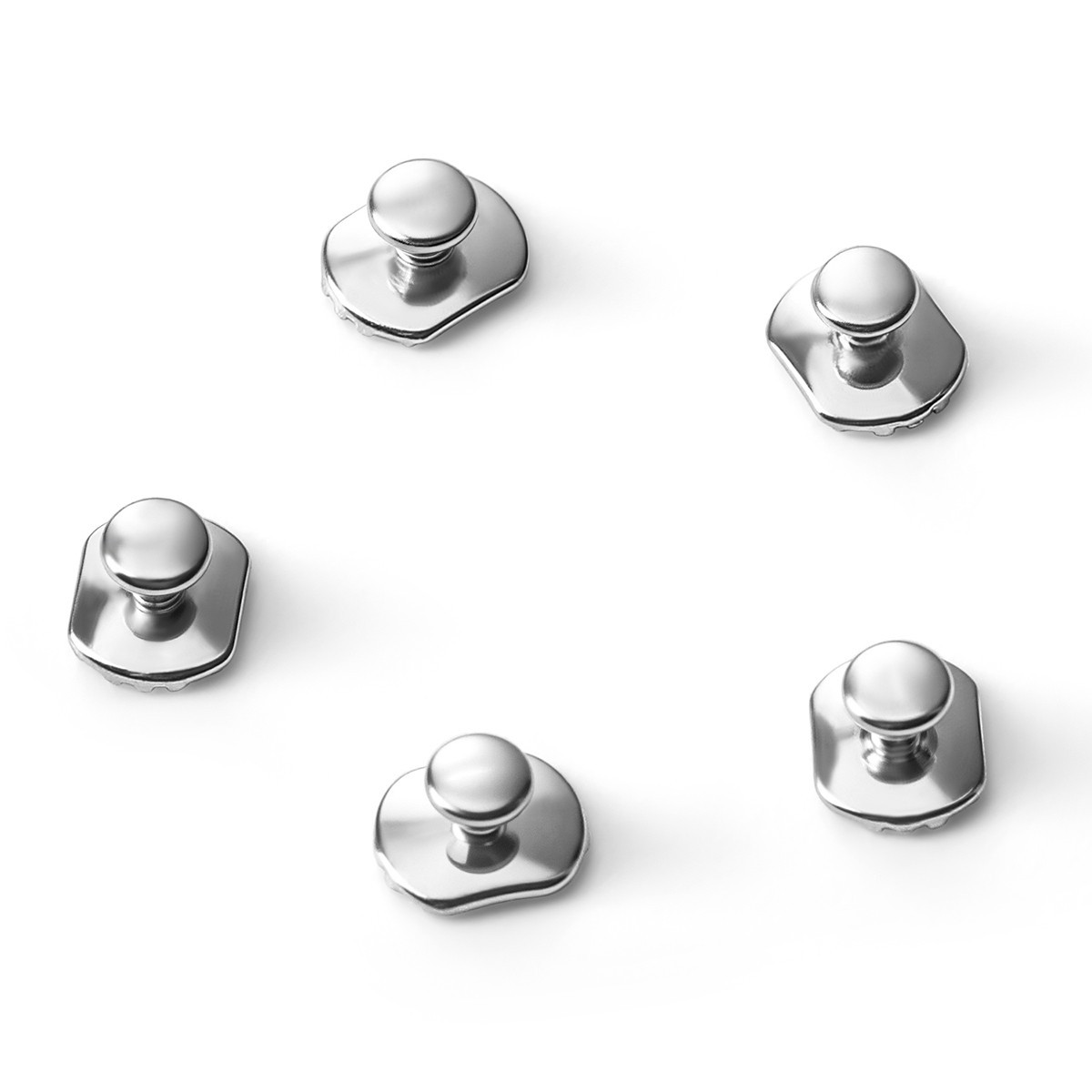 10pcs Dental Orthodontic Lingual Buttons Bondable for Bondable Rectangular Base