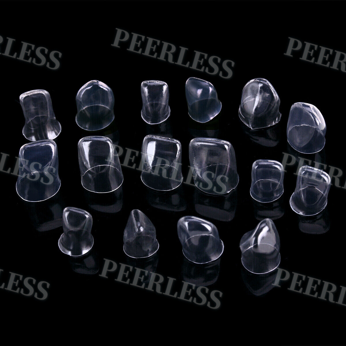 No.1.910 Dental Anterior Transparent Forms For Temporary Crowns Kit TOR VM 64Pcs