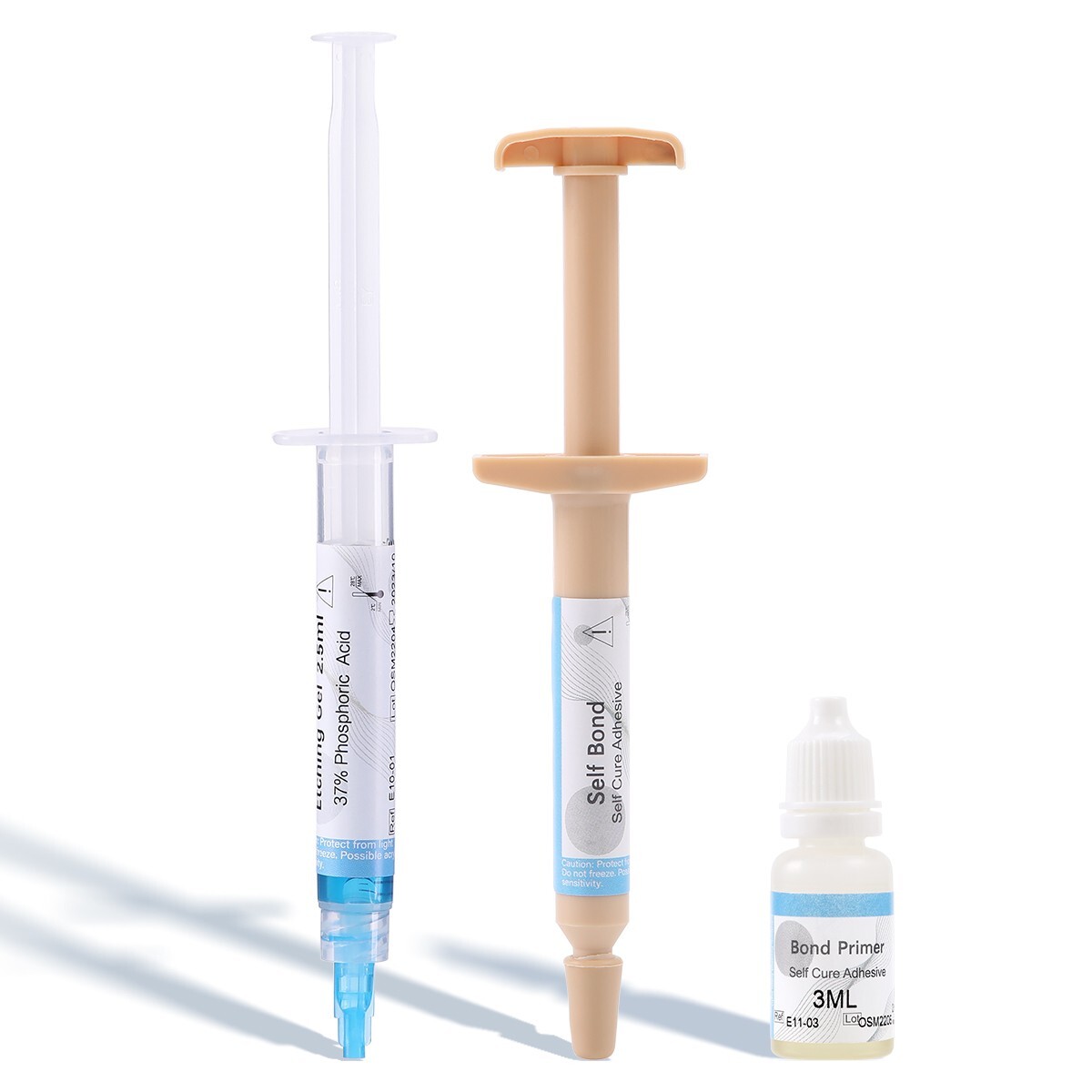 Dental Orthodontic Adhesive Resin Syringe Paste Kit Bonding For Brackets Braces