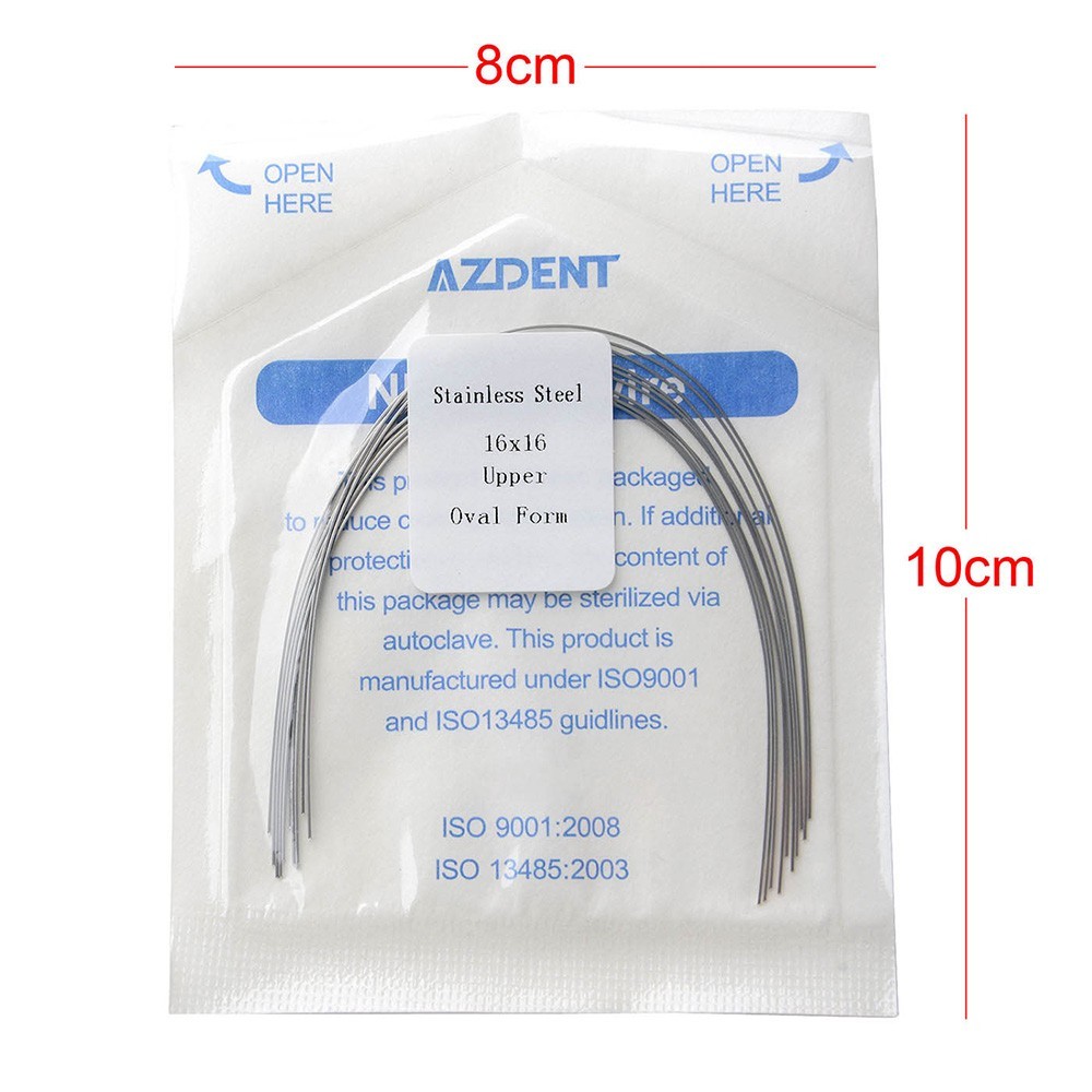 Dental Orthodontic Archwire Stainless Steel Rectangular Arch Wires All Sizes