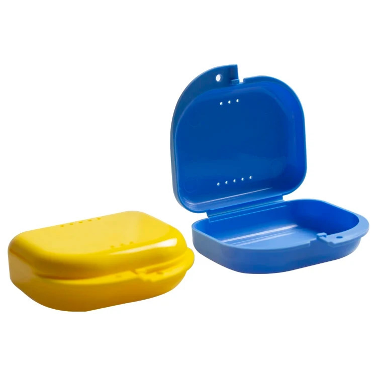 Dental Retainer Case Storage Mouth Guard Box Containers for Invisalign Teeth