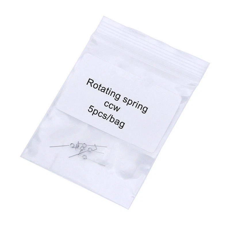 10 Pcs/Bag Dental Lab Ortho Rotating Springs Uprighting Square Wire CW/CCW Tool
