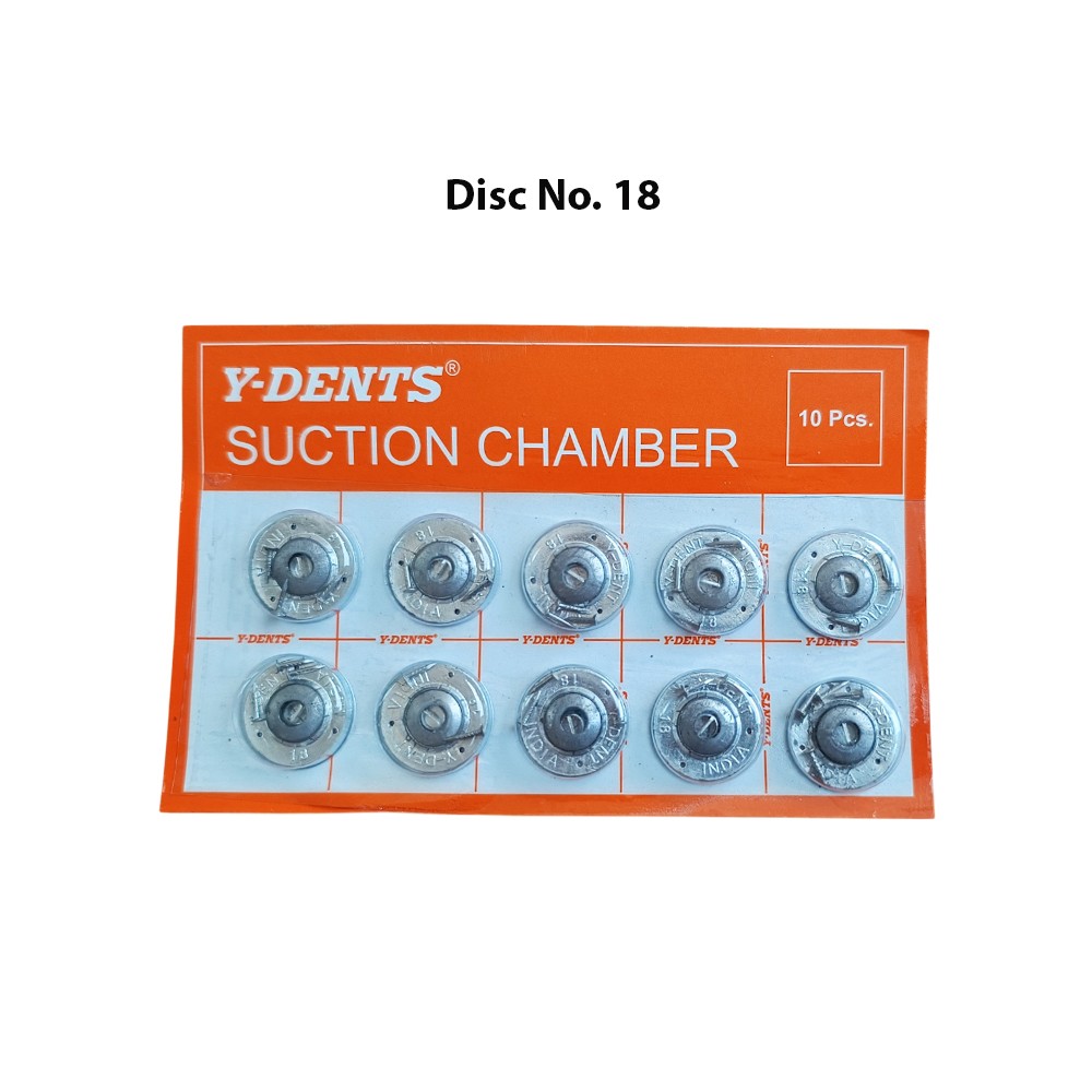 MDM Y – Dents Denture Suction Chamber Discs