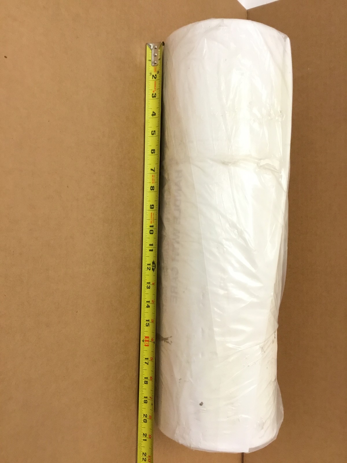 NEW 20″ x 30″ Biohazard Waste Bags White Red Heavy Duty 100 Bags/Roll FREE SHIP