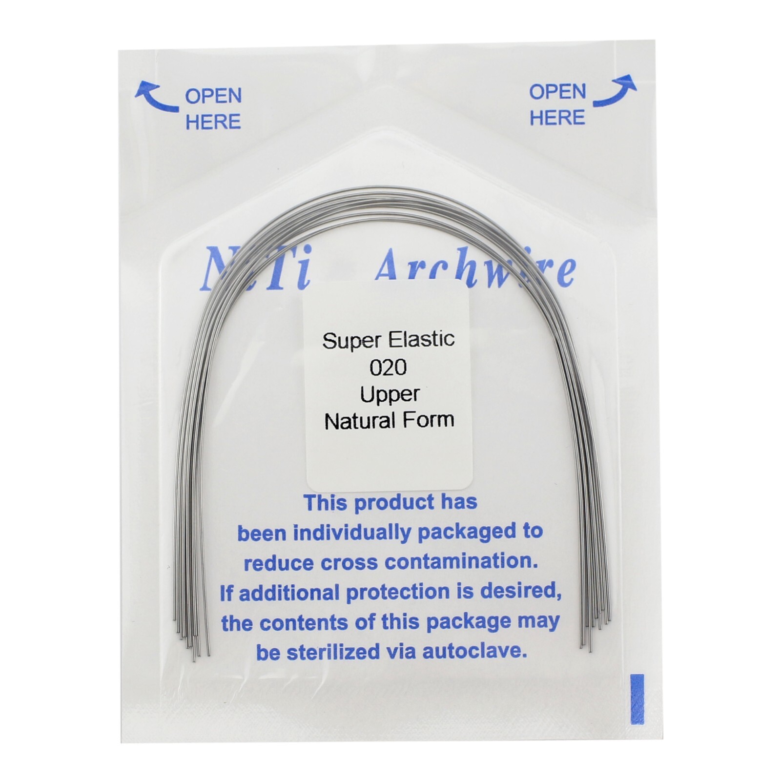 Dental Orthodontic Niti Arch Wire Elastic Rectangular Round Arcos de Ortodoncia