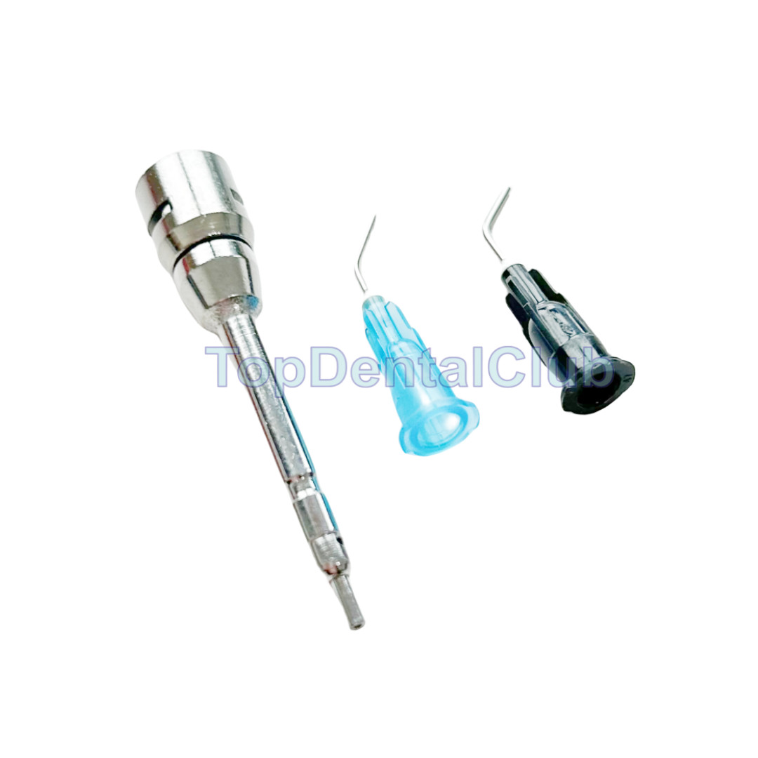 Dental Kerr Stropko Style Air Water Syringe Irrigator Irrigation Tips 3-Way Gun