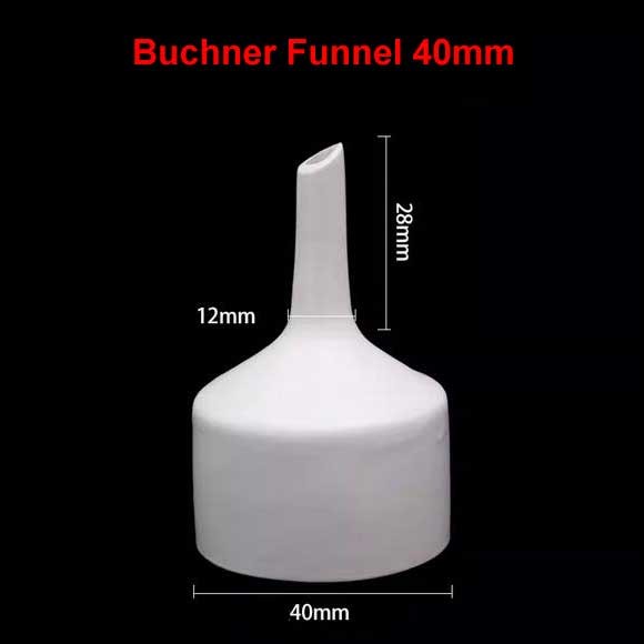 40mm – 200mm Porcelain Buchner Funnel Ceramic Chemistry Porous Filter Funnels