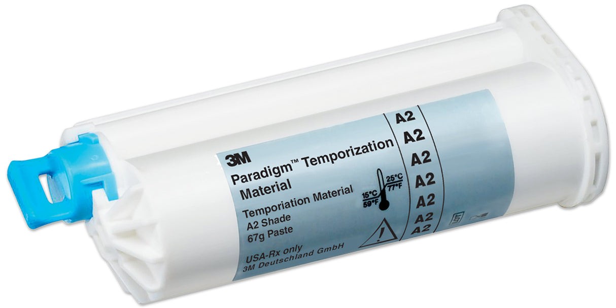 Dental Temporary Crown and Bridge Material 50ml 10:1 Cartridge, Shade A1, A2, B1
