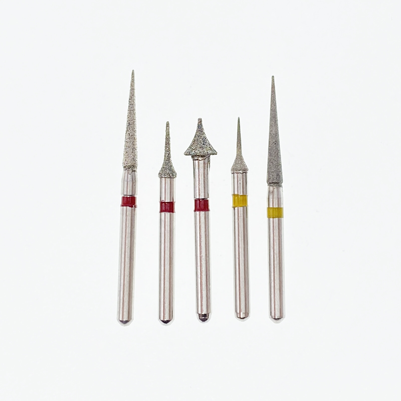 5 Pcs/box Dental Diamond Burs Interproximal Enamel Reduction IPR Drills Kit