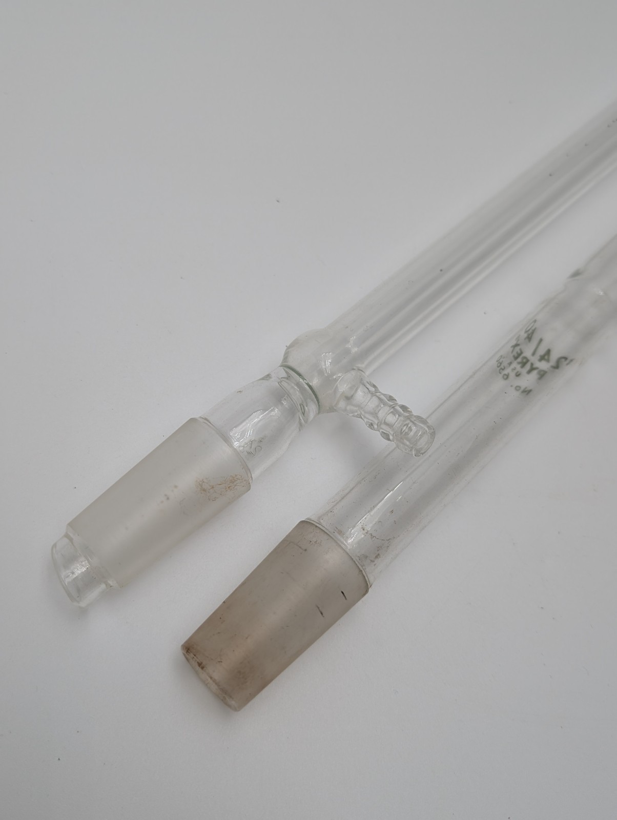 Vintage 24/40 Glass 21″ Distillation Condenser Mixed Lot