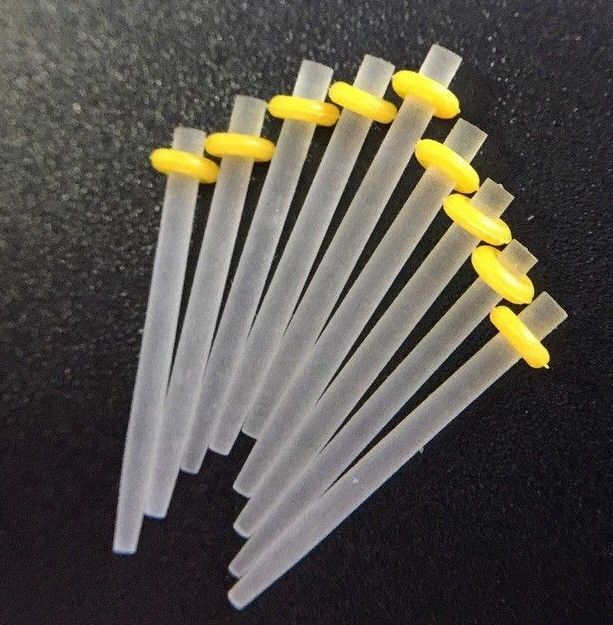 Dental Endo Fiber Post Glass Quartz Teeth Restorative 1.0 1.2 1.4 1.6 1.8 Pins