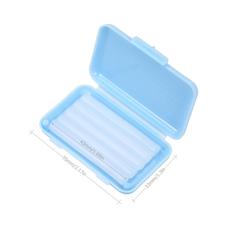 10Pcs Dental 7 Types Scented Orthodontic Wax Gum Irritation Fit Brackets Braces