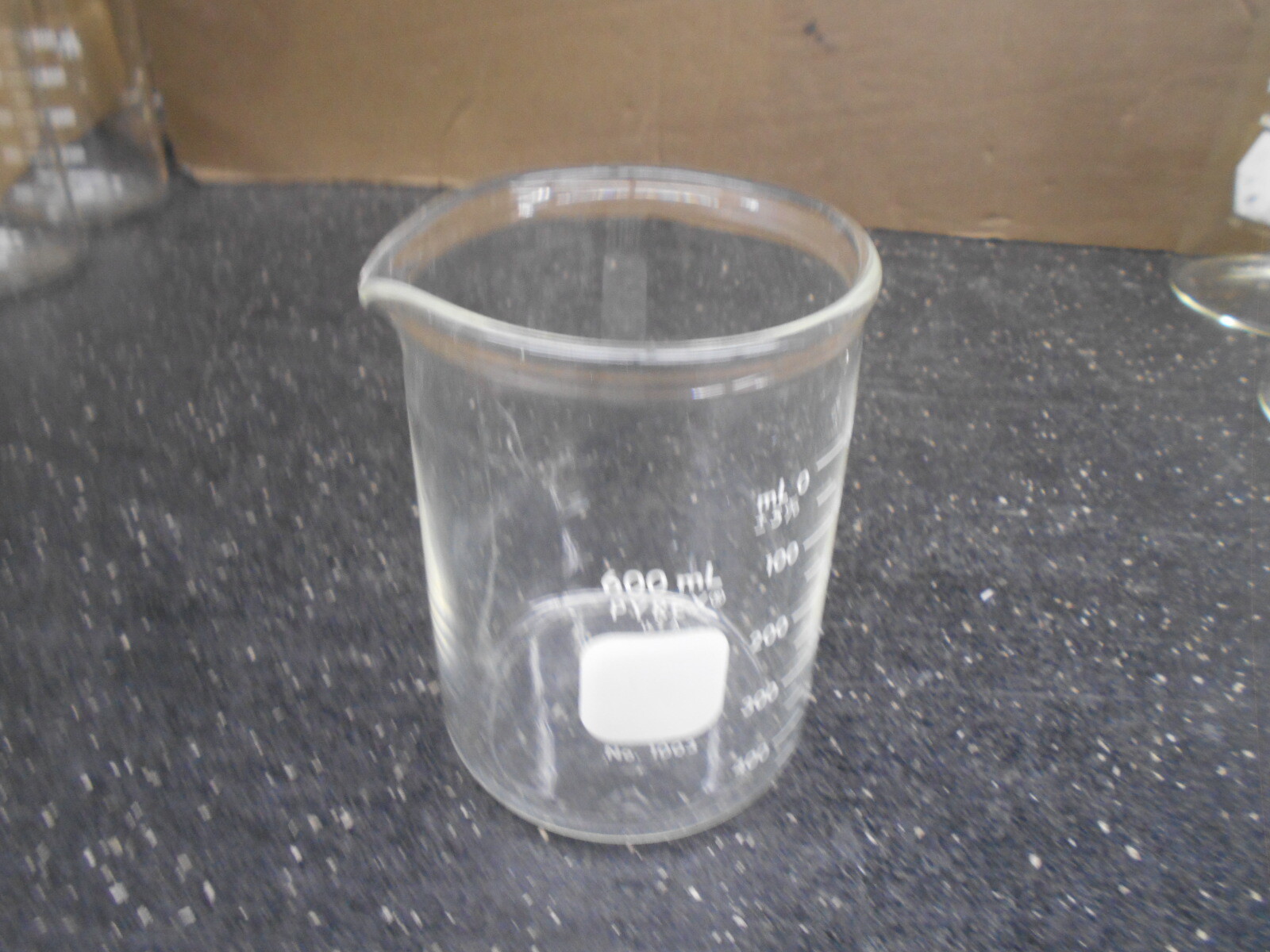 PYREX 1003 600mL ±5% GLASS BEAKER